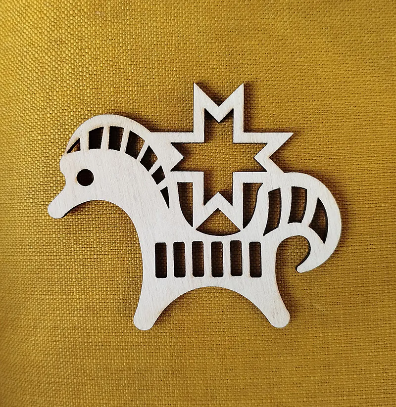 Елочное украшение «Коник»