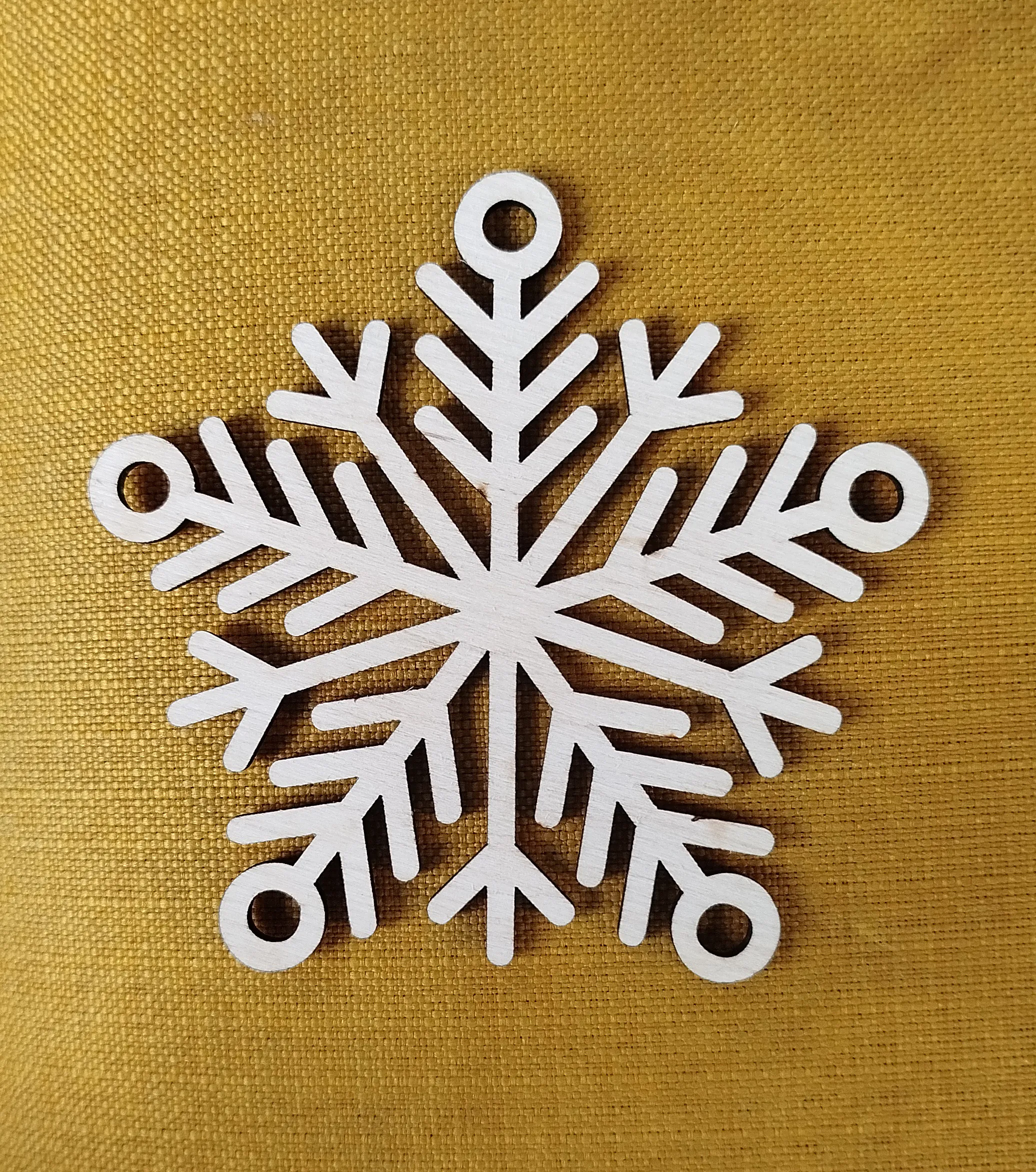 Елочное украшение «Снежинка N 16»