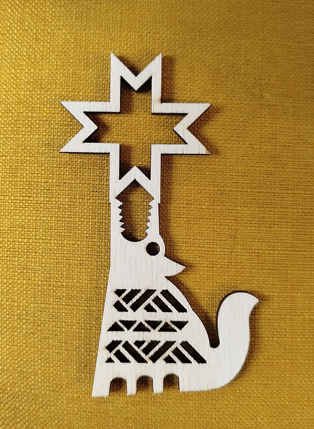 Елочное украшение «Лиса»