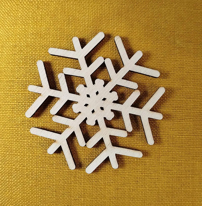 Елочное украшение «Снежинка N 13»