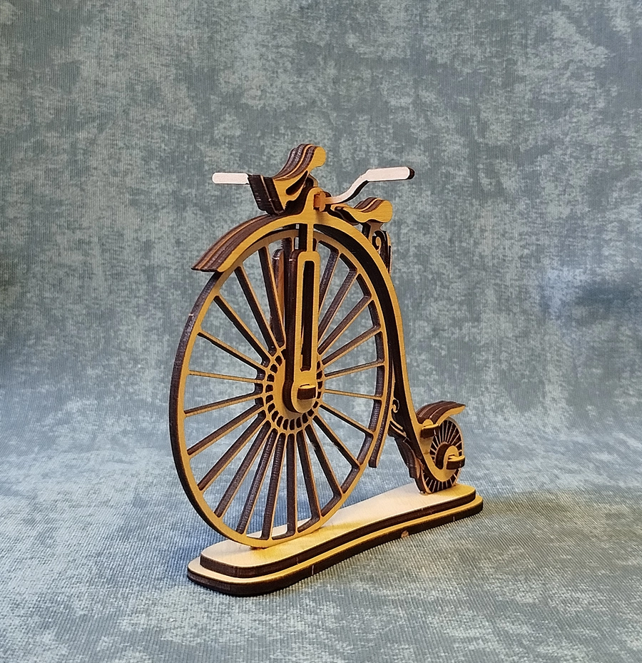 "Велосипед времени" - винтажная модель — изображение 3
