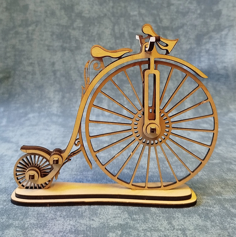 "Велосипед времени" - винтажная модель