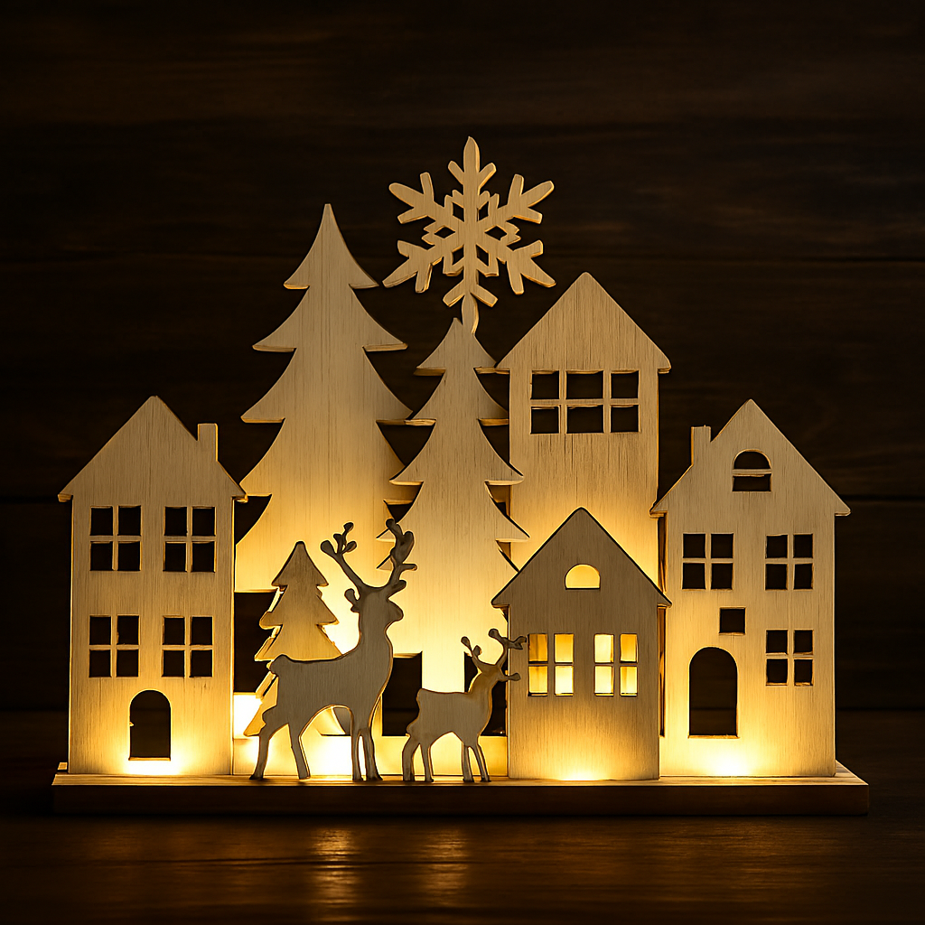 Новогоднии домики