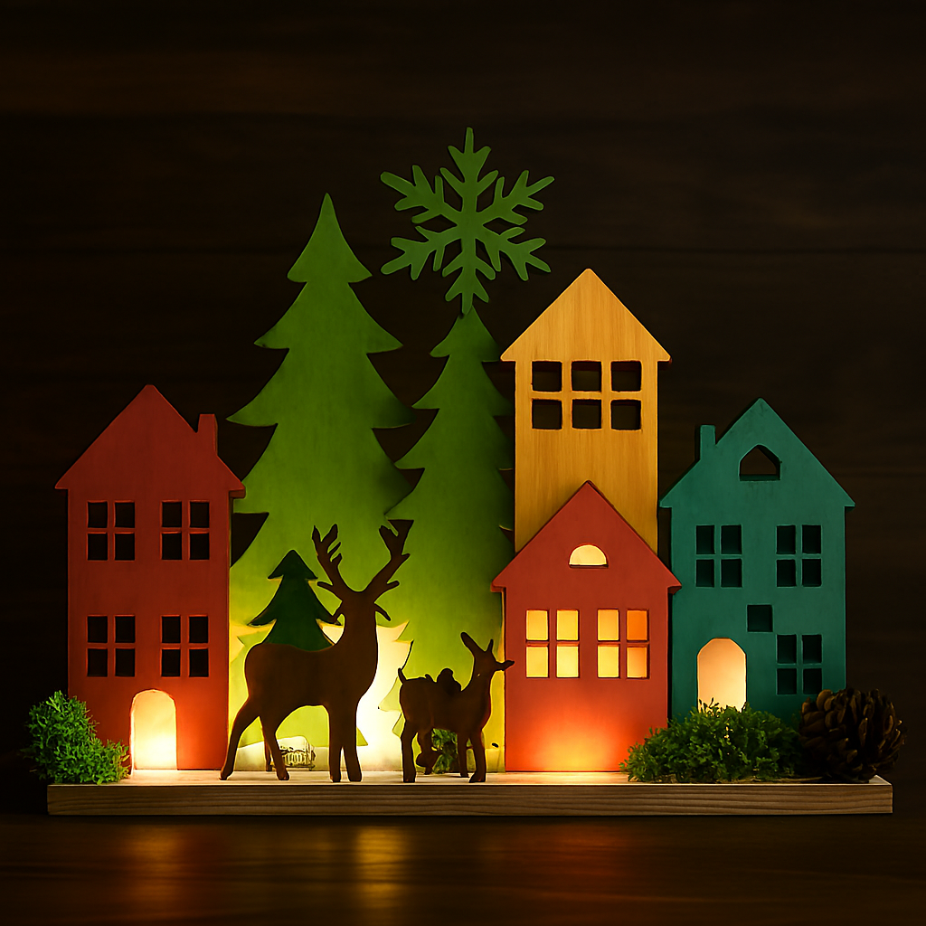Новогоднии домики