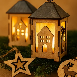 Новогодние фонарики