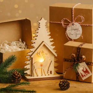 Новогодние подарочные коробки