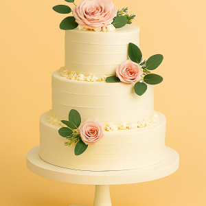 Подставка для свадебного торта из дерева «Элегия»