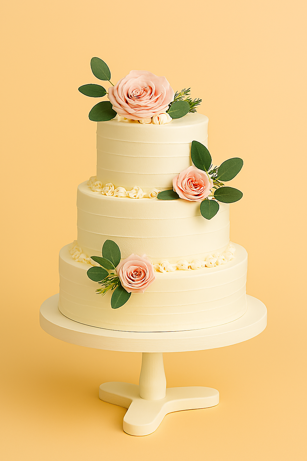 Подставка для свадебного торта из дерева «Элегия»